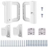 Wjelet Retractable Baby Gate Replacement Parts Kit, Pet Gate Full
