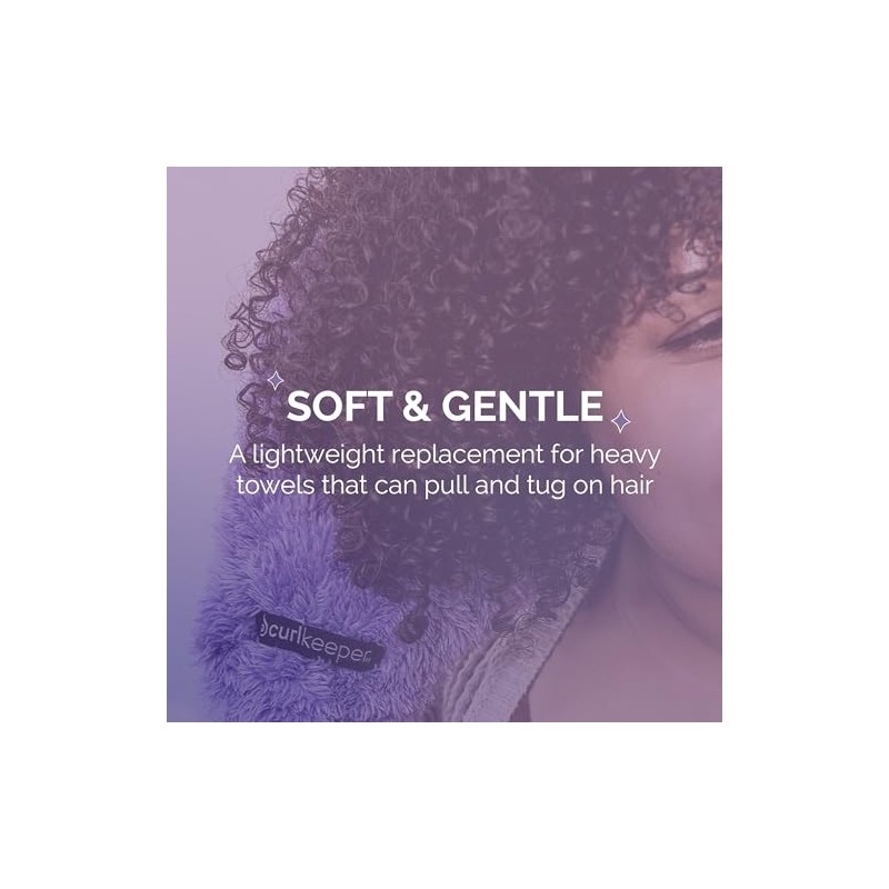 Curl Keeper Guantes de peinado de secado rápido para cabello