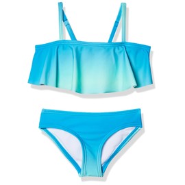 Kanu Surf Karlie - Traje de baño Deportivo de Playa de 2 Piezas para niña, Janie Azul, 3 Años