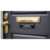 Please do not use door letter box, dog chews the