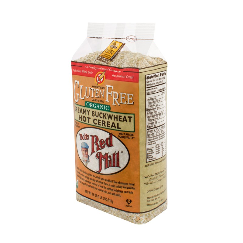Bob's Red Mill Org Whole Grain Creamy Buckwheat Hot Cereal,