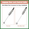 Motoforti NO.64607-06070 Trunk Lock Latch Release Cable for Toyota Camry