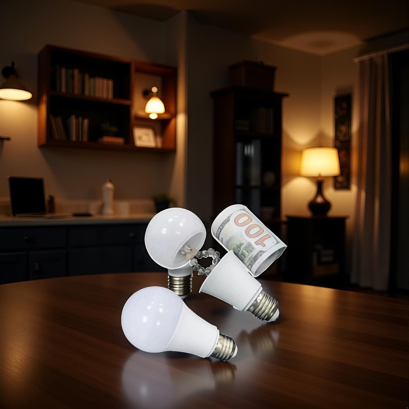 White Sight Secret Light Bulb, Safe Light Bulb Secret Compartment,