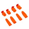 Silicone Thumb Knife Stainless Steel Thumb Knife Picker for Peel