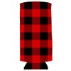 Buffalo Check Flannel Slim Can Coolie