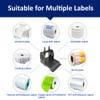 Yanzeo Label Holder Thermal Label Stands for Rolls and Fan-Fold