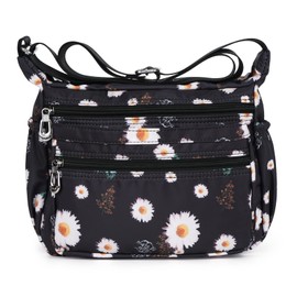 NOTAG Shoulder Bags for Women Nylon Crossbody Bags Waterproof Lightweight Messenger Purses and Handbags (T)