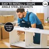 OMIDEAS 15 x Angle Bracket (30 x 60 x 25)