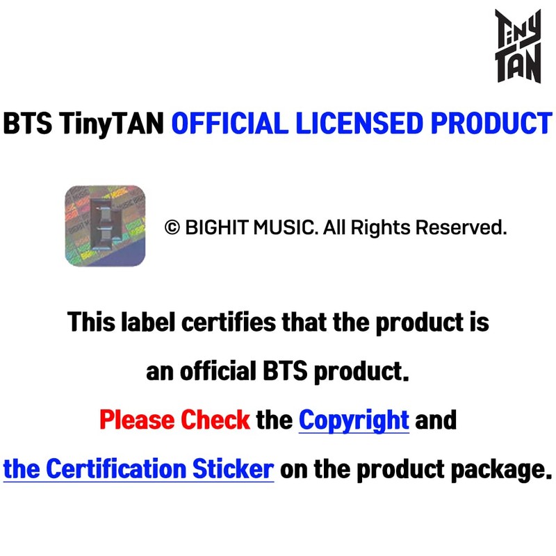 TinyTAN KPOP Merchandise - Calcetines con licencia oficial de K-POP