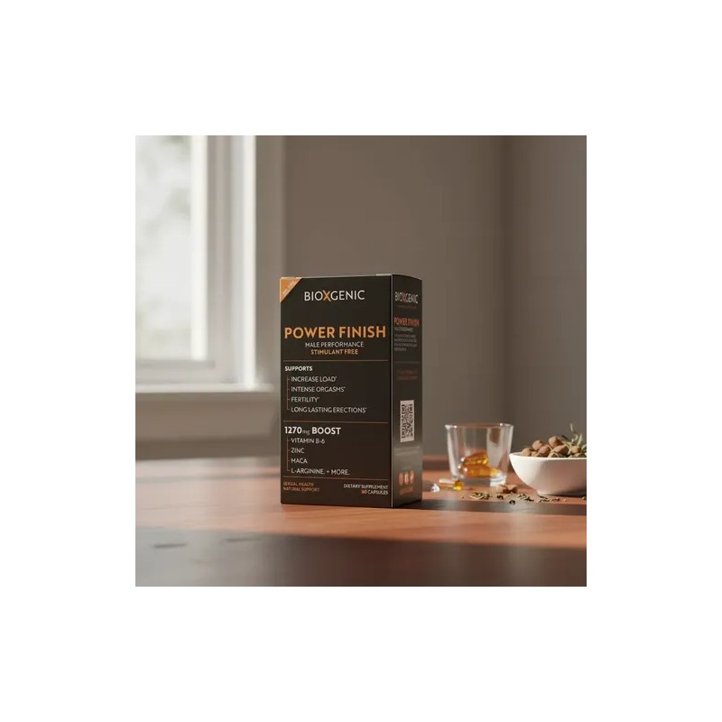 Maca + Arginina Power Finish Bioxgenic