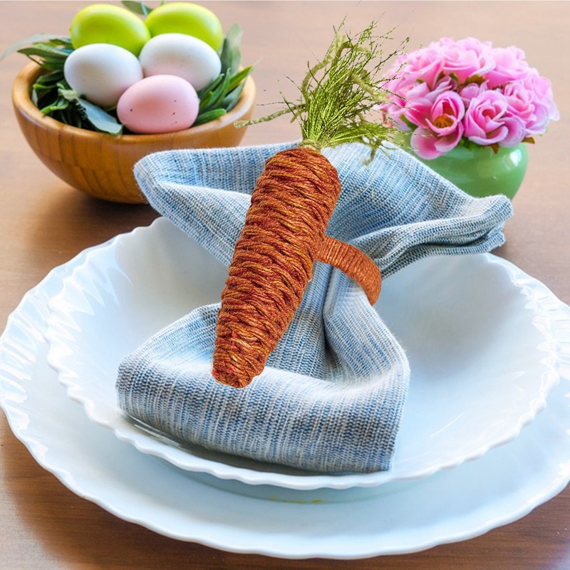 Hand Woven Napkin Circles Napkin Rings Napkins Rings for Easter