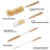 4Pcs Long Handle Bottle Cleaning Brush Set by HELLO NATURE,