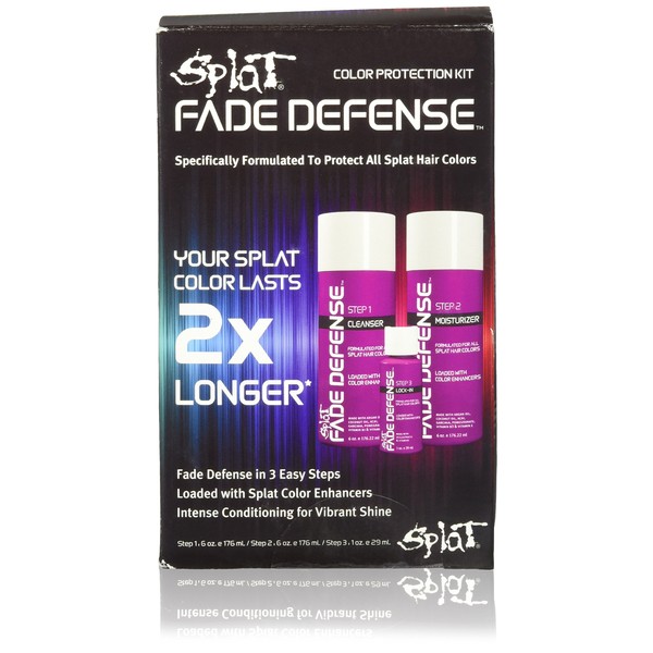 Splat Fade Defense Hair Color Maintenance Kit, Pink, 1 Count (SG_B00U2YKEXW_US)