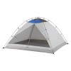 Suisse Sport 3 Person Dome Tent- Gray/Blue