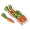 Heaven Sends Set of 6 Wicker Easter Carrots – Rustic Decorative Spring Ornaments for Easter Displays, Baskets & Table Décor