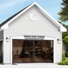 SANJINFON Garage Door Screen for 2 3 Car Garage 17x9