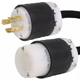 Iron Box NEMA L14-20 Extension Cord - 35 ft, 20A 125/250V 12 AWG - Iron Box # IBX-4805-35