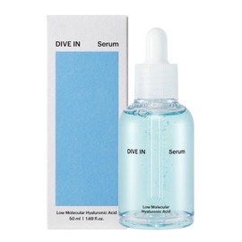 DIVE IN Low-Molecular Hyaluronic Acid Serum, 1.69 fl oz, deep hydration for dry skin