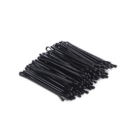 Hairpin Bangs Hairpin Fixed Shattered Haircut Shape Fixed, Simple, Fashion, Durable, Cute, Women's, Daily Use, Metal Material, Black, 2.2 inches (5.5 cm), 50 Pieces