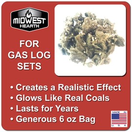 Midwest Hearth Glowing Embers - 6 oz. Bag