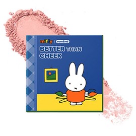 Rom& Miffy Better Than Cheek 4g, MF02 Soft Berry Book, 1 pc / 롬앤 미피 베러 댄 치크 4g, MF02 소프트 베리 북, 1개