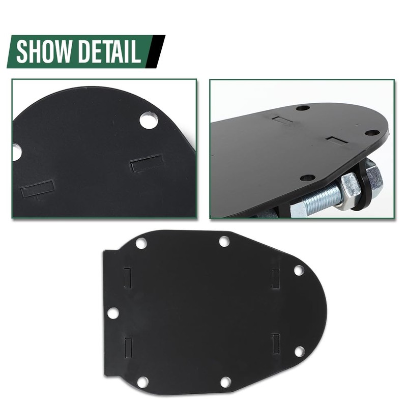 LQI Adjustable Garden Tractor Pulling Hitch Heavy Duty Steel Compatible