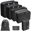 GELIMY Packing Cubes for Suitcase, 7PCS Travel Cubes Luggage Organiser