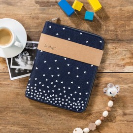 A5 Zipped Felt Organiser for Mum, for Maternity Passport and Examination Booklet (choose a colour), Felt cover for examinations and maternity passport