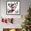 Christmas Diamond Art Kits for Adult, Xmas Deer 5D Diamond