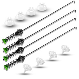 【Upgraded】Sets 4Pcs W11130362 Suspension Rod fit for Maytag MVWX655DW1 MVWC565FW1 MVWC565FW2 MVWC565FW MVWX655DW2 fit for Whirlpool WTW5000DW1 WTW5000DW2 WTW5000DW3 WTW5000DW 11022352510 | 23.3in