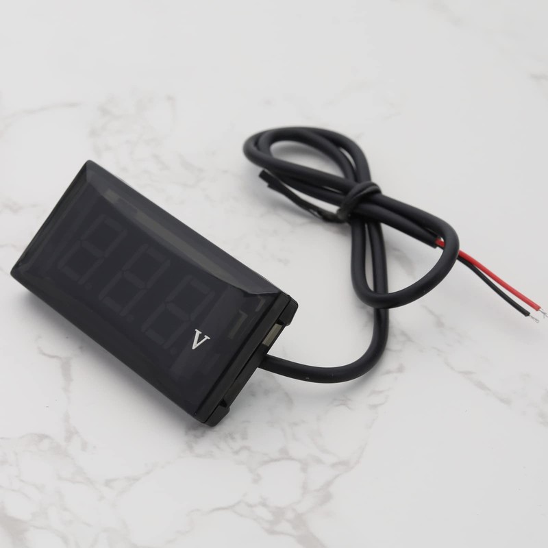 EMSea DC 12V LED Digital Display Modified Voltmeter - Mini