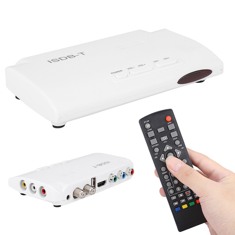 ISDB-T Digital Terrestrial Converter TV BOX Receiver Video Receiver 1080P