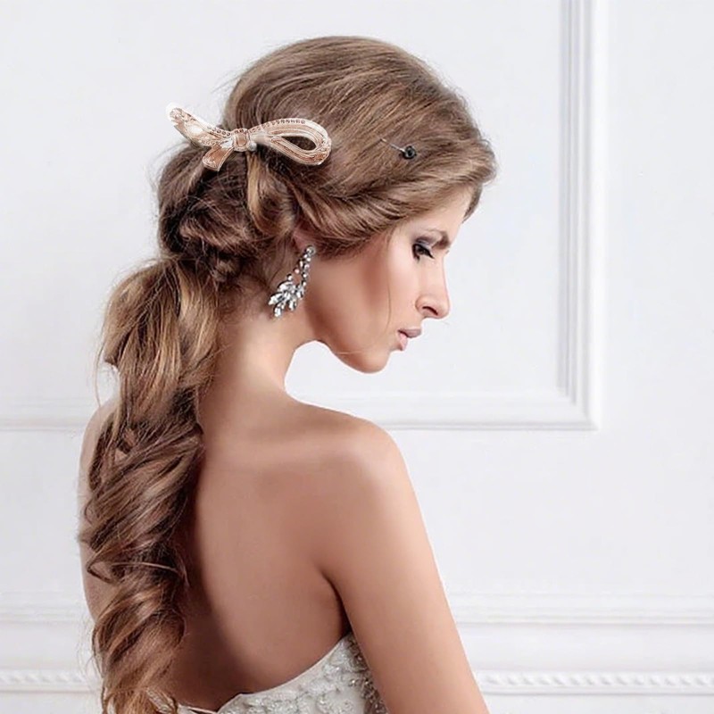 Banana Clips Flat Hair Clips for Women,Medium Claw Clips Flat