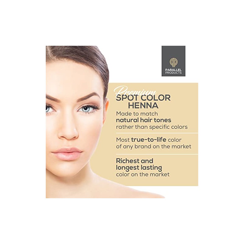 PARALLEL PRODUCTS Kit de Henna de Color Plano - Tinte