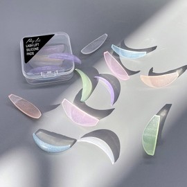 Premium Silicone Lash Lift Pads 6 Sizes, Reusable and Soft for Perfect Eyelash Perming and Lifting