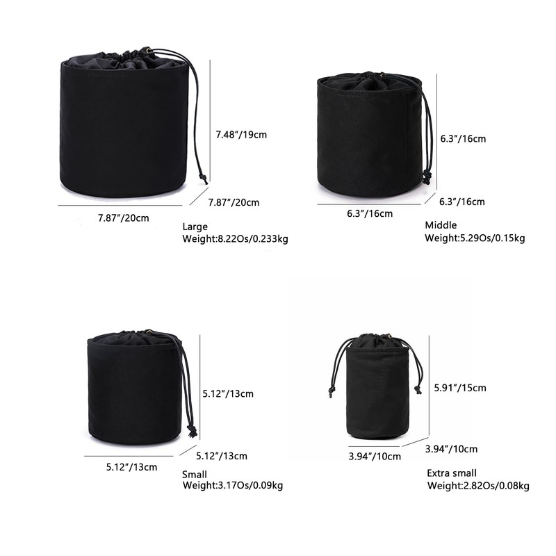 YONBEN Purse Organizer Insert, Bag Compartment Organizer with Pure Cotton
