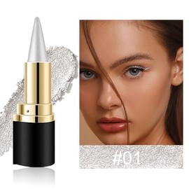 4PCS Eyeliner Cream Set - Black Smoky Eyeshadow Pencil Set, Highly Pigmented Long Lasting Smudge-proof Shimmer Cream Eyeshadow Pen for Women (#4PCS)