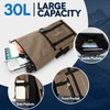 Haimont Rolltop Backpack for Men Women Water-Resistant Carry on Travel
