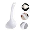 SHOWERORO 6pcs Spoons Scoops Soup Ladle Porridge Pot Ladle Long