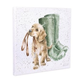 Wrendale Designs by Hannah Dale - ‘Hopeful’ Small Canvas Print - 200mm x 200mm