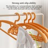 Plastic Clothes Hanger, Extra Thick Plastic Wide Shoulder Adult 360