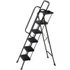 SEGAWE Step Ladder Folding Heavy Duty 330 Lbs Load 5