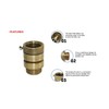 Merrill MFG BVBADNL75 Vacuum Breaker Hose Bib Backflow Preventer, 3/4
