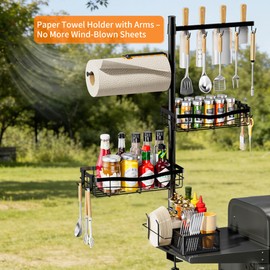 DAOYA Griddle Caddy Organizer for Blackstone Grill Caddy for Outdoor Grill