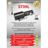 Werkon Professional Auger Adaptor for Stihl BT 106 BT 120