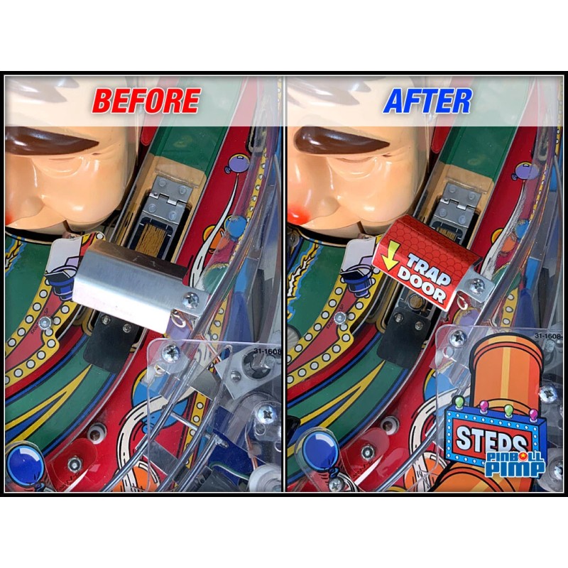 Williams Pinball FUNHOUSE Pinball - 10 Piece Custom Designed FULL