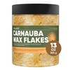 13 Oz Carnauba Wax Flakes Pure Carnauba Wax Bulk for