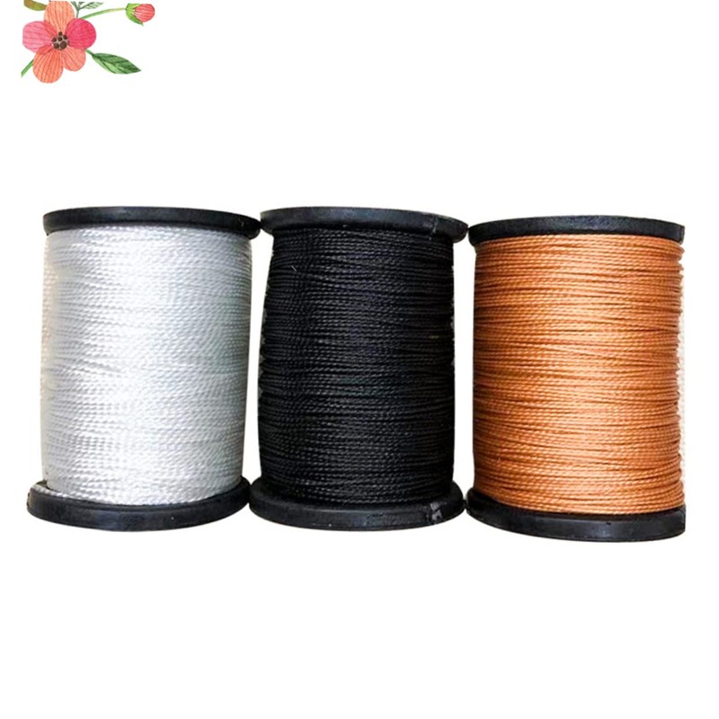 VILLFUL 3 Rolls Sewing Thread Black White Brown Tailoring Line