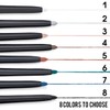 PHOFAY 8-Shade Eyeshadow Highly Pigmented (Matte/Shimmer), No Brush Required, Perfect