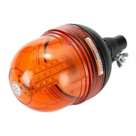 12/24V 60 LED Amber Strobe Rotating Flashing Light Emergency Warning Beacon Lamp